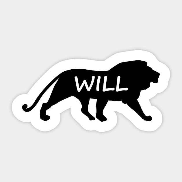 Will Lion Sticker by gulden